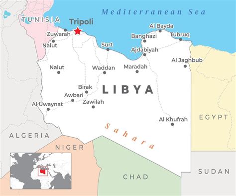 where is tripoli in africa|Tripoli Map, Capital of Libya .
